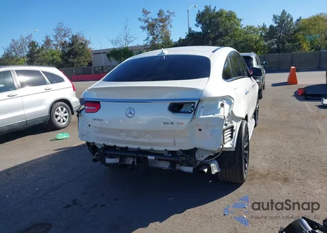 2019 Mercedes-Benz Amg Gle 43 Coupe 4Matic z USA, uszkodzony, nr VIN 4JGED6EB4KA148121